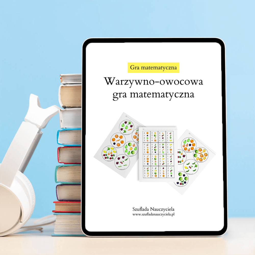Warzywno-owocowa gra matematyczna